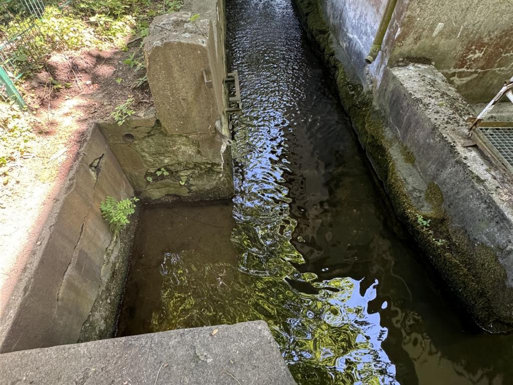 Schleuse vorher